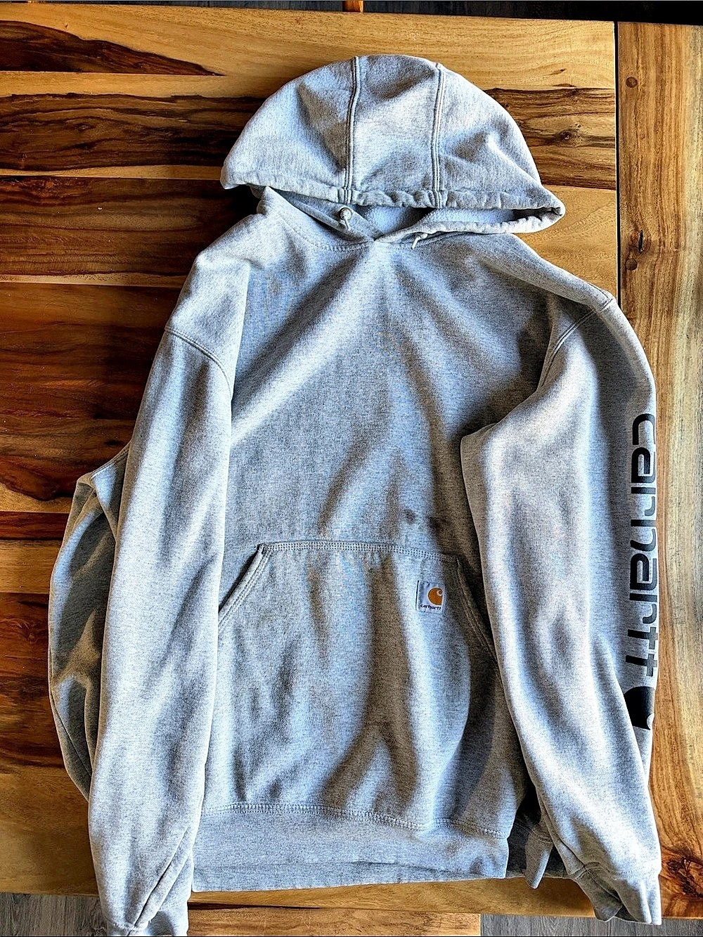 Carhartt Loose Fit Heavyweight Hoodie Gray XL Hoodie